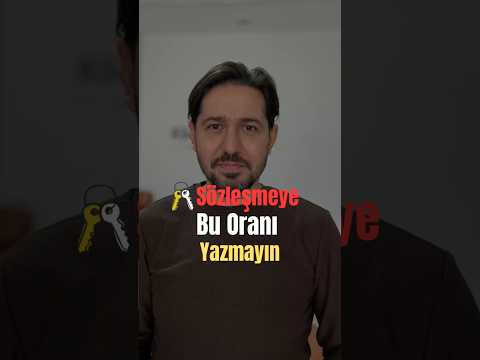 Kira Sözleşmesine TÜFE Dışında Bir Oran Yazarsanız Ne Olur?