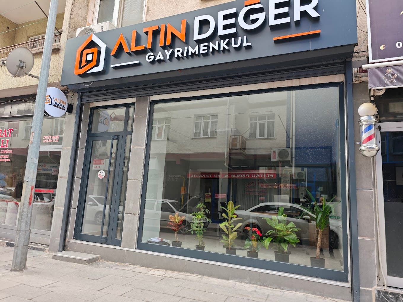 Altın Değer Gayrimenkul ofisi — Polatlı, dış cephe